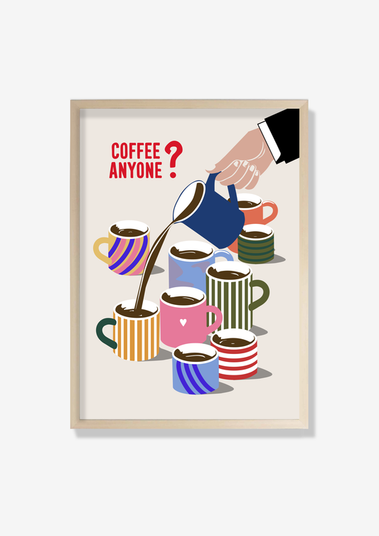 Affiche Qui veut du café ? 