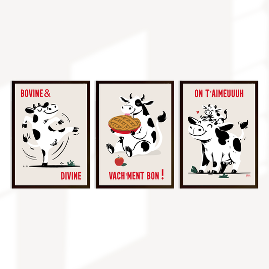 Poster : Mr. B.'s cows