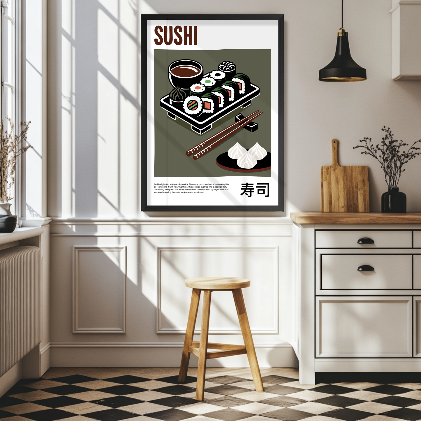 Affiche Sushi